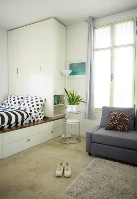 Appartement קסם תל אביבי דירה עם גקוזי נוף לים ושוק הכרמל